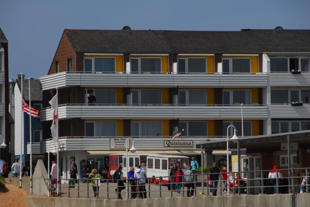 Hotel Quisisana & Appartements Quisi Heligoland Exterior foto